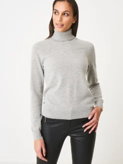 Basic Rollkragenpullover Aus Bio-Kaschmir