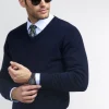 Basic V-Pullover Aus Kaschmir