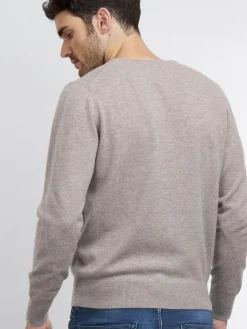 Basic V-Pullover Aus Kaschmir