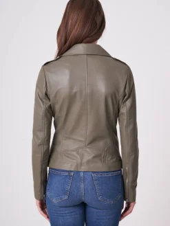 Bikerjacke Aus Leder