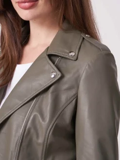 Bikerjacke Aus Leder