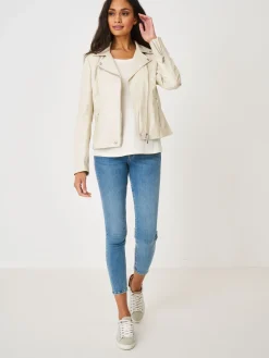 Bikerjacke Aus Leder