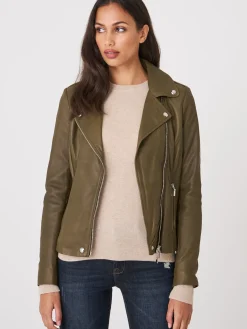 Bikerjacke Aus Leder
