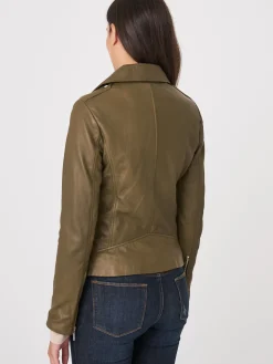 Bikerjacke Aus Leder