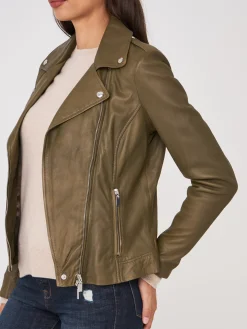 Bikerjacke Aus Leder
