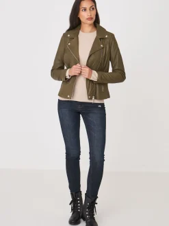 Bikerjacke Aus Leder