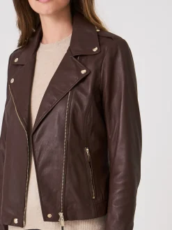 Bikerjacke Aus Leder