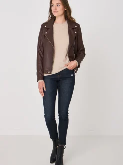 Bikerjacke Aus Leder