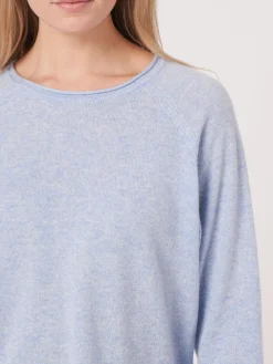 Bio-Kaschmir-Pullover Mit 3/4-Raglanarmeln