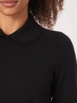 Bio-Kaschmir-Pullover Mit Rollkragen Und Vordertaschen