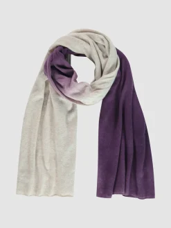 Bio-Kaschmir-Schal Mit Dip-Dye-Muster
