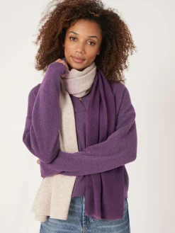 Bio-Kaschmir-Schal Mit Dip-Dye-Muster