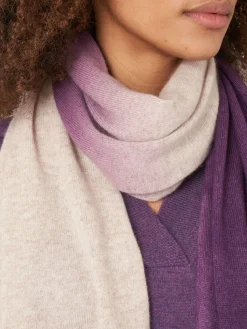 Bio-Kaschmir-Schal Mit Dip-Dye-Muster