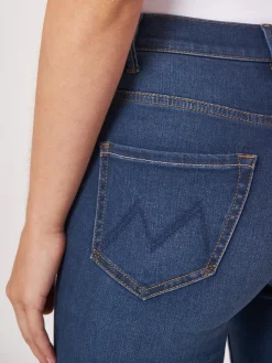 Bootcut Jeans Mit Fransen Am Saum