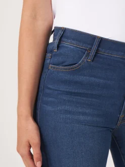 Bootcut Jeans Mit Fransen Am Saum