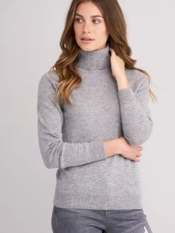 Damenpullover Aus Kaschmir Mit Rollkragen