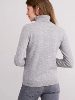 Damenpullover Aus Kaschmir Mit Rollkragen