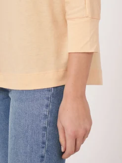 Fledermaus-Shirt Mit 3/4-Armeln