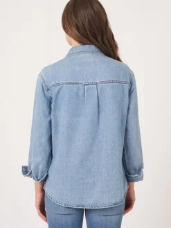 Hemdjacke Aus Denim