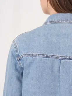 Hemdjacke Aus Denim