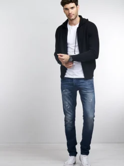 Hoodie Mit Reisverschluss Aus Kaschmir