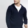 Hoodie Mit Reisverschluss Aus Kaschmir