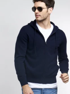 Hoodie Mit Reisverschluss Aus Kaschmir