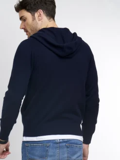 Hoodie Mit Reisverschluss Aus Kaschmir