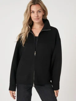 Jacke Aus Wollmischung Mit Zwei-Wege-Reisverschluss