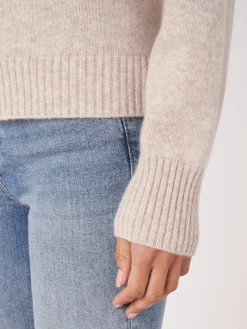Kaschmir-Strickjacke Mit Raglanarmeln