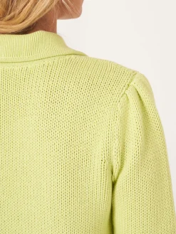 Kurzarm-Pullover Aus Größem Rippenstrick