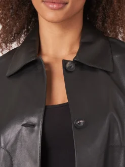Lederjacke Mit Knopfen