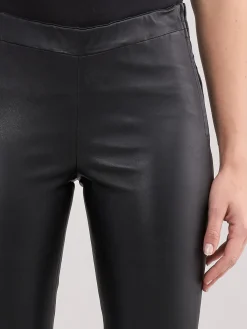 Lederleggings