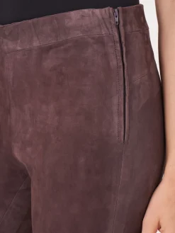 Leggings Aus Wildleder