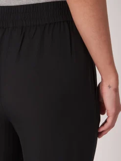 Locker Geschnittene Seidenhose