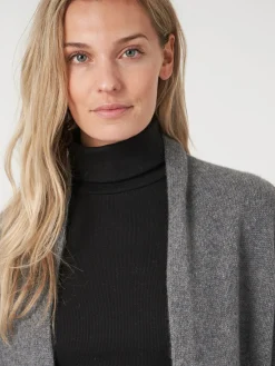 Luxuriose Grobstrickjacke Aus Bio-Kaschmir