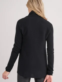 Offene Strickjacke Mit Schalkragen Aus Bio-Kaschmir