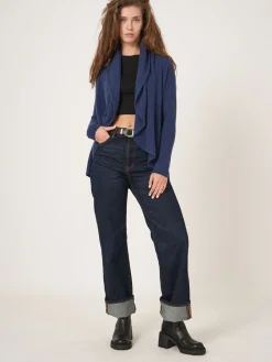 Offene Strickjacke Mit Schalkragen Aus Bio-Kaschmir