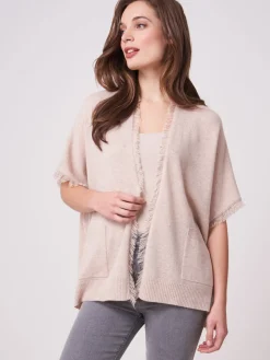 Poncho-Cape Mit Fransen