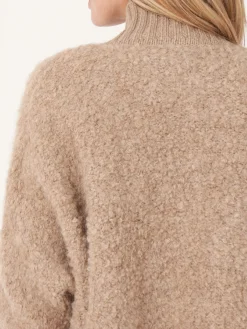 Strickjacke Aus Italienischem Garn Mit Reisverschluss Und Taschen
