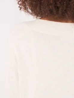 Strickpulli Mit Breitem Rippensaum