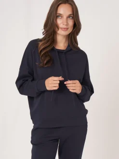 Sweatshirt Aus Baumwollmischung Mit Kordelzug