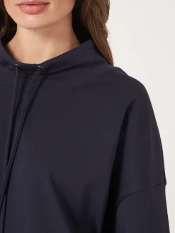 Sweatshirt Aus Baumwollmischung Mit Kordelzug
