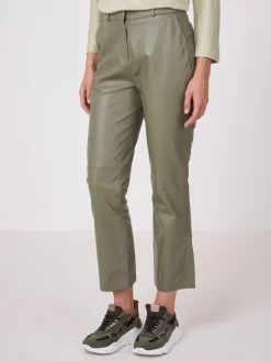 Weite Lederhose