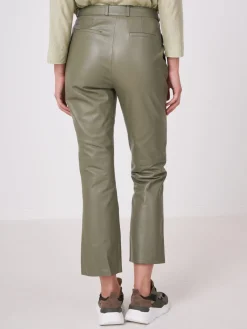 Weite Lederhose