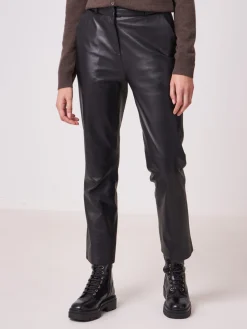 Weite Lederhose