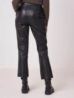 Weite Lederhose