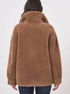 Wendbarer Faux Shearling Mäntel