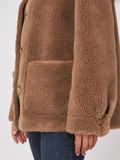 Wendbarer Faux Shearling Mäntel