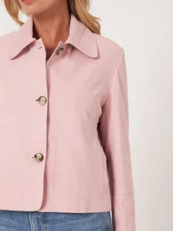 Wildlederjacke Mit Knopfen